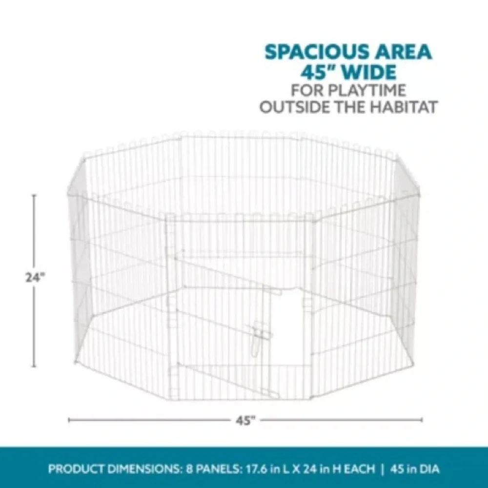 Small pet play pen exercise pen